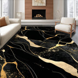 Abstract Marble Luxe Design(Black)