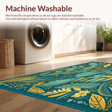 Boho Hallway Non Slip(Blue)