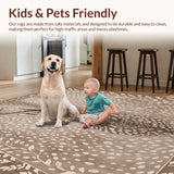 Non Slip Antelope Area(Beige)