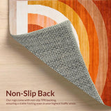 Vibrant Abstract Woven Aesthetic(Brown)