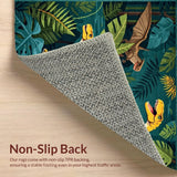 Earthy Tones Dinosaur Motif(Green)