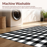 Timeless Farmhouse Inspired Checkerboard Look(Black)