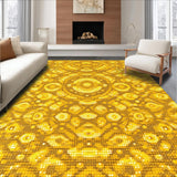 Modern Circular Home Office Vibrant(Gold)