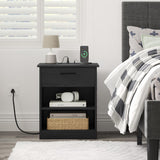 ODIKA Everyday Side Table with Fast Charging Station - ODIKA