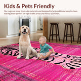 Dynamic Tribal Patterned Charm(Pink)