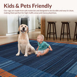 Modern Dynamic Color Contrast Design(Blue)