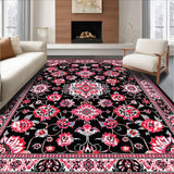 Artful Earthy Floral Fusion(Black)
