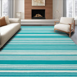 Chic Teal Contemporary(Blue)