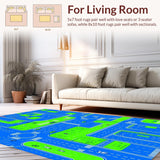 Vibrant Urban Adventure Design(Blue)