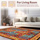 Bold Color Burst Medallion Theme(Red)