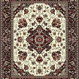 Traditional Floral Area(White)