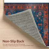 Classic Medallion Earthy Tones(Blue)