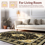 Chic Ethnic Linear Motif(Black)