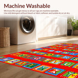 Playful Colorful Alphabet Scheme(Red)