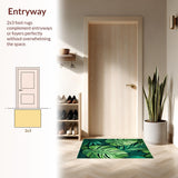 Rustic Leafy Touch(Green)