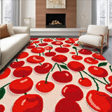 Sunny Red Botanical Design(Red)