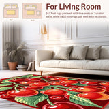 Whimsical Plush Patterned Accent(Red)