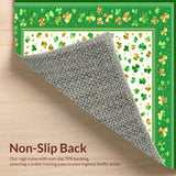 Luxurious Clover Print Elegance(Green)