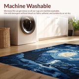 Minimalist Textured Round Accent(Blue)