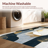 Minimalist Symmetrical Gold and Gray Design(Gray)