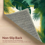 Vibrant Tropical Leaf Motif(Green)