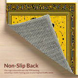 Tibetan Tiger Print Yellow Black(Blue)