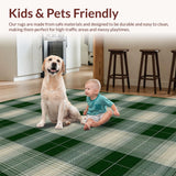 Chic Earth Tone Checkered Elegance(Green)