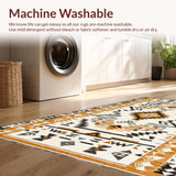 Creamy Rustic Abstract Motif(Beige)