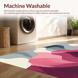 Minimalist Pink Grey Swirl Aesthetic(Gray)