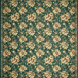 Rustic Area Abstract Floral Design(Blue)