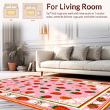 Joyful Cartoon Fruit Inspired Decor(Pink)