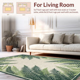 Rustic Sage Green Woodcut Imagery(Ivory)