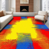 Dynamic Colorful Abstract Expression(Red)