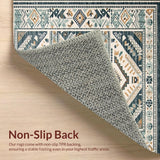 Artful Monochrome Damask Style(Blue)