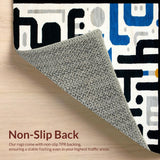 Contemporary Irregular Shape Decor(Blue)