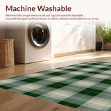 Chic Earth Tone Checkered Elegance(Green)