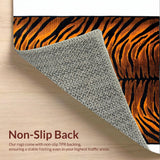 Chic Rustic Tiger Motif Elegance(Black)