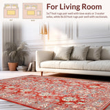 Vibrant Earthy Colorful Motif(Red)
