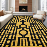 Chic Abstract Black and Gold(Black)