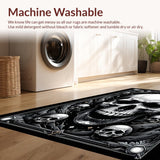 Punk Inspired Artistic Motif(Black)