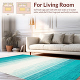 Minimalist Aqua Gradient Style(Blue)