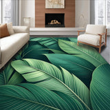 Tropical Botanical Velvet Aesthetic(Green)