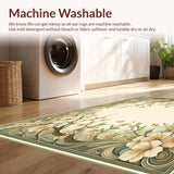 Anatolia Collection Area Sage Beige Flowing Scrollwork Design(Beige)