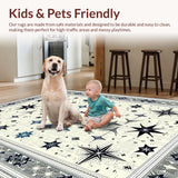 Trendy Monochrome Tiled(Beige)