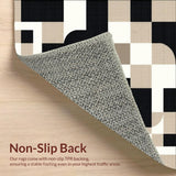 Abstract Geometric Reversible Area for Modern Spaces(Beige)