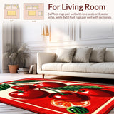 Bright Colorful Abstract Arrangement(Red)
