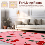 Charming Cartoon Cherry Illustration(Pink)