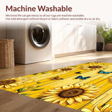 Colorful Rustic Butterfly Motif(Yellow)