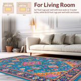 Sophisticated Medallion Color Play(Blue)