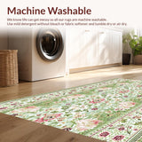 Rustic Cream Botanical Print(Green)
